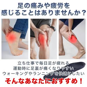 インソール 疲れない 姿勢 矯正 中敷 セット...の詳細画像1