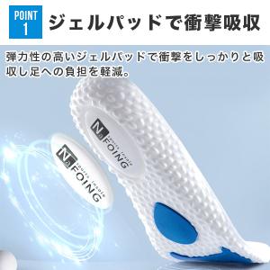 インソール 疲れない 姿勢 矯正 中敷 セット...の詳細画像4