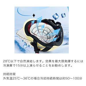 冷却グッズ 冷感グッズ 冷感 頭 帽子用 冷却...の詳細画像5