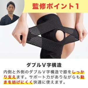 【医師監修】膝サポーター ひざサポーター 膝固...の詳細画像3
