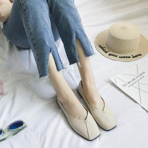 パンプス レディース フラットシューズ ぺたん...の詳細画像2