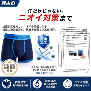 ボクサーパンツ 3点セット メンズ 下着 男性...の詳細画像5