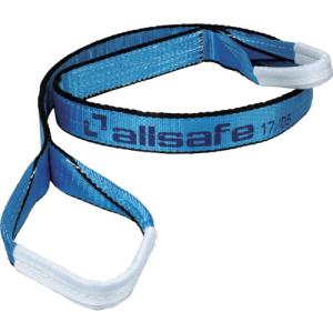 ａｌｌｓａｆｅ オールセーフスリングベルト３Ｅ２５ｘ１０ｍ スカイブルー AS3E25-100  【110-9167】｜n-nishiki