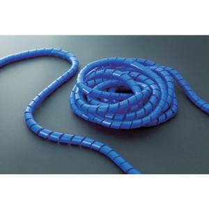 トラスコ中山 TRUSCO スパイラルチューブ10m 結束径1．5〜10．0 青 TSP3B