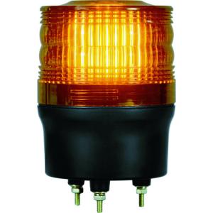 ＮＩＫＫＥＩ ニコトーチ９０ ＶＬ０９Ｒ型 ＬＥＤ回転灯 ９０パイ 黄 １００Ｖ VL09R-100NY  【818-3292】｜n-nishiki