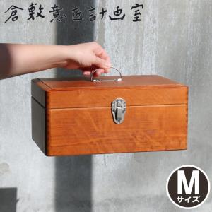 ツガの救急箱 M 薬箱 倉敷意匠 救急箱 木製 おしゃれ かわいい 大容量