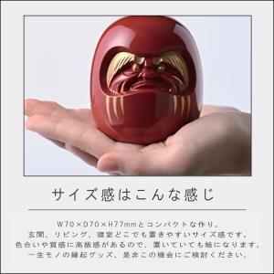 (10%OFFクーポン)( 銀雅堂 達磨 黒・...の詳細画像4
