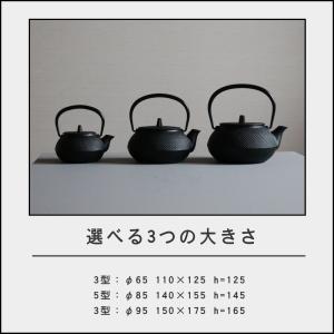 ( 3型 新アラレ 鉄瓶 岩鋳 ) IWACH...の詳細画像4