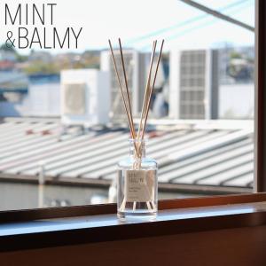 (ミントアンドバーミィ リードディフューザー) メーカー認定販売店 MINT＆BALMY 芳香剤 透明 白 ホワイト シンプルの商品画像