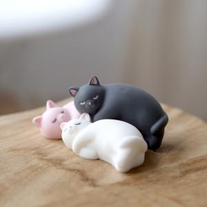 ( ミニ ぷにねこ )スマホスタンド リラック...の詳細画像1