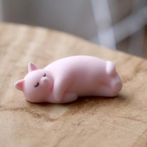 ( ミニ ぷにねこ )スマホスタンド リラック...の詳細画像5