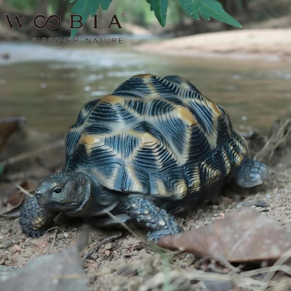 (ポイント10倍)( ホシガメ 小 WOOBIA ) ウービア カメ ジャングル 癒し 置き物 オブ...