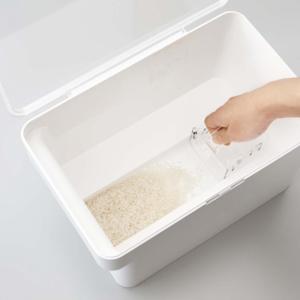 ( 密閉 シンク下 米びつ 5kg 計量カップ...の詳細画像4