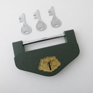 ブルドック印 倉庫錠 2号 V型（3枚鍵） : 西田金物店 - 通販 - Yahoo