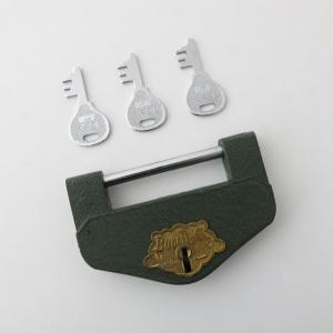 ブルドック印 倉庫錠 2号 V型（3枚鍵） : 西田金物店 - 通販 - Yahoo