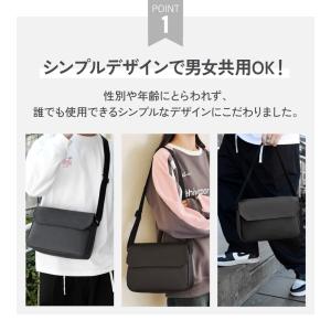 ショルダーバッグ レディース メンズ 斜め掛け...の詳細画像4