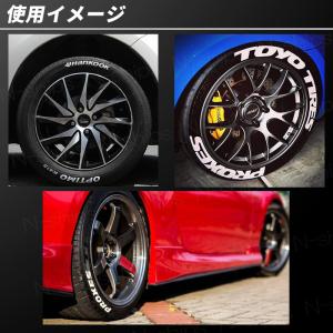 タイヤマーカー ペン 車 白 ドレスアップ 4...の詳細画像5