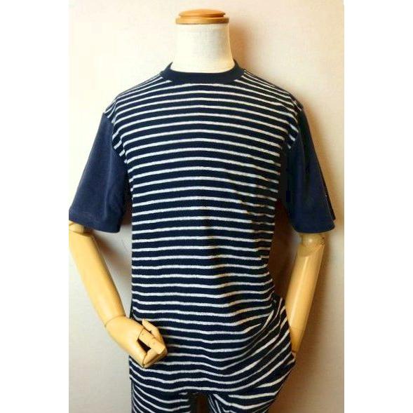 セール５０％ＯＦＦ ラウラフェリーチェ Laura Felice 半袖Ｔシャツ ネイビー 春夏アウト...