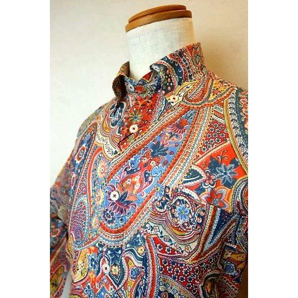 セール５０％ＯＦＦ コードビー CODE:B カジュアルシャツ ブルー 春夏アウトレット現品限り品 ...