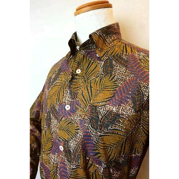 セール５０％ＯＦＦ コードビー CODE:B カジュアルシャツ ブラウン 春夏アウトレット現品限り品...