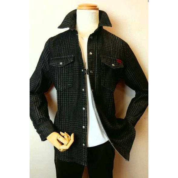 セール５０％ＯＦＦ コードビー CODE:B オーバーシャツ ブラック 秋冬アウトレット現品限り品 ...