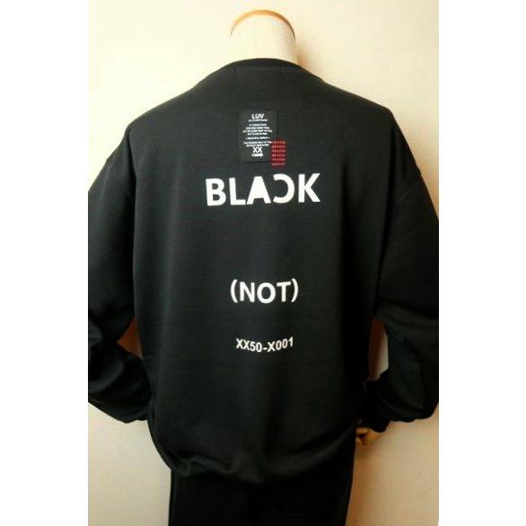 コードビー CODE:B  トレーナー ブラック オールシーズン定番品 スウェット バラシ メンズウ...