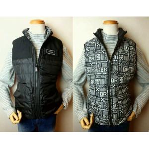 セール３５％ＯＦＦ コードビー CODE:B ダウンベスト ブラック 秋冬新作 リバーシブル バラシ...