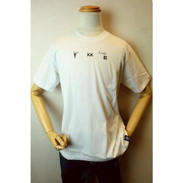 コードビー CODE:B 半袖Ｔシャツ ホワイト 春夏定番品 カットソー シルケット天竺 バラシ メ...