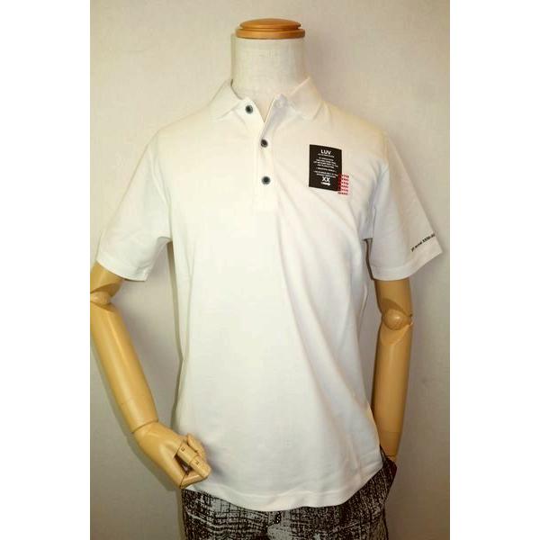 コードビー CODE:B 半袖ポロシャツ ホワイト 春夏定番品 カットソー クールタッチ バラシ メ...