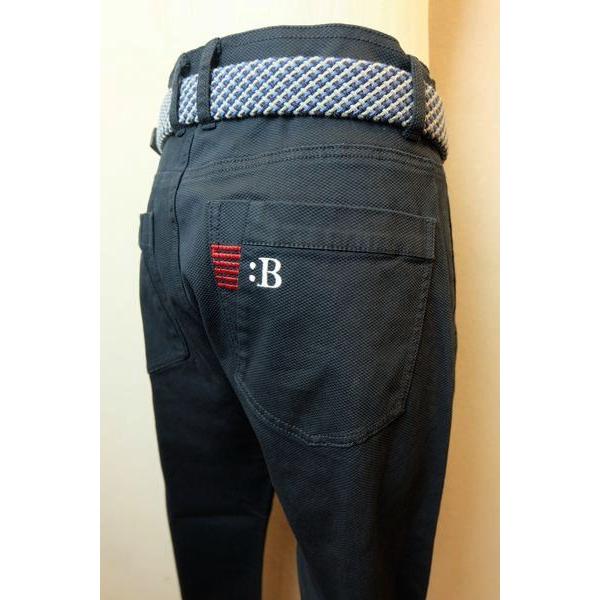 セール３５％ＯＦＦ コードビー CODE:B ストレッチパンツ ネイビー ３シーズン定番品 カジュア...