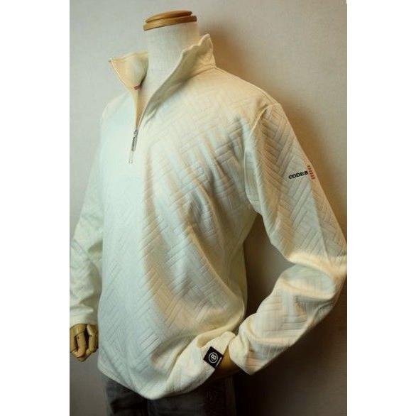 セール３５％ＯＦＦ コードビー CODE:B カットソー オフホワイト 秋冬新作 ロングＴシャツ ジ...