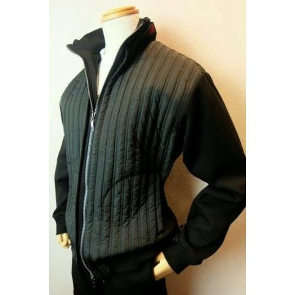 セール３５％ＯＦＦ コードビー CODE:B 中綿ジャケット ブラック 秋冬新作 ブルゾン スウェッ...