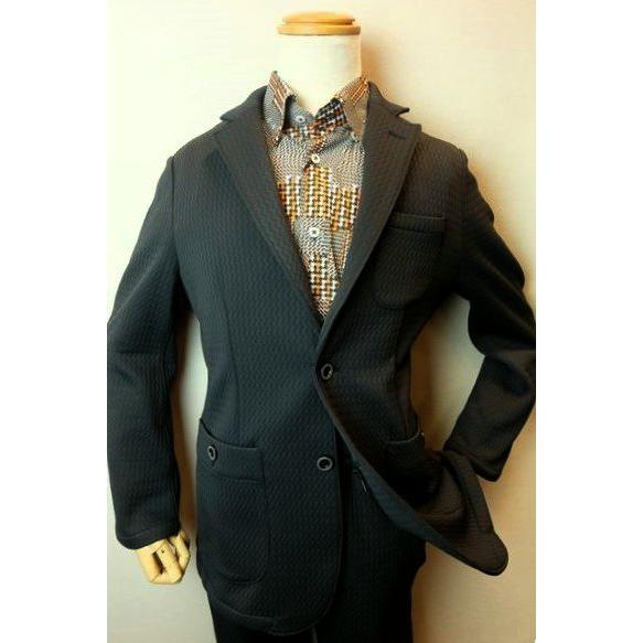 セール３５％ＯＦＦ コードビー CODE:B ストレッチジャケット ブラック 秋冬新作 ウェーブキル...