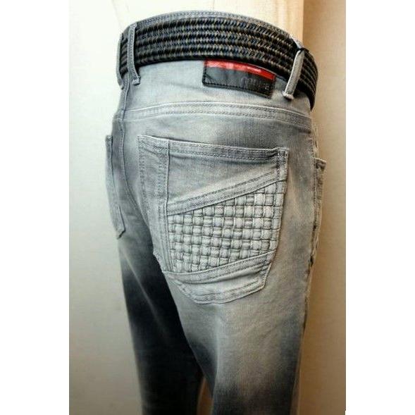 コードビー CODE:B ジーンズ ウォッシュグレー オールシーズン定番品 ストレッチデニム バラシ...