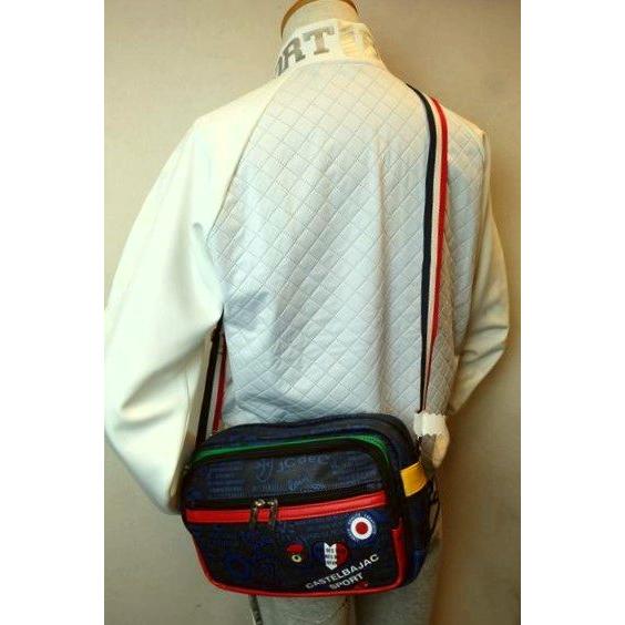 セール３０％ＯＦＦ カステルバジャック CASTELBAJAC ショルダーバッグ ネイビー 秋冬アウ...