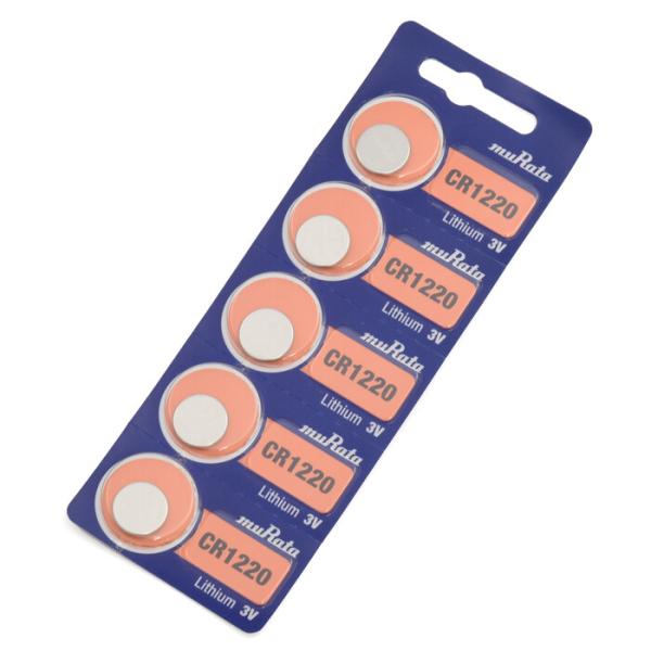 CR1220 ボタン電池 時計用電池 1シート/5個入り