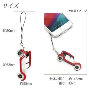キーホルダー クルマ 車 かわいい アクリル ...の詳細画像3
