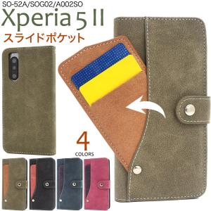 SO-52A ケース SOG02 Xperia 5 II エクスペリア5ii クリア ハード