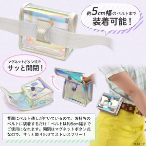 ゴルフ スコープポーチ オーロラカラー おしゃ...の詳細画像3