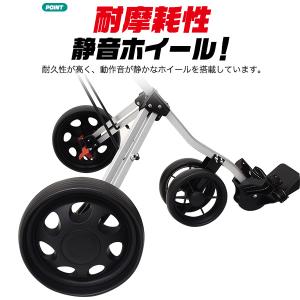 ゴルフバッグ キャリー カート 4輪 車輪付 ...の詳細画像3