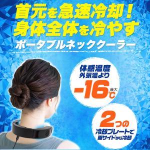 ネッククーラー 冷却プレート ペルチェ 首掛け...の詳細画像1