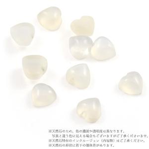 ムーンストーン 天然石 ハート 4mm 1個 ...の詳細画像3