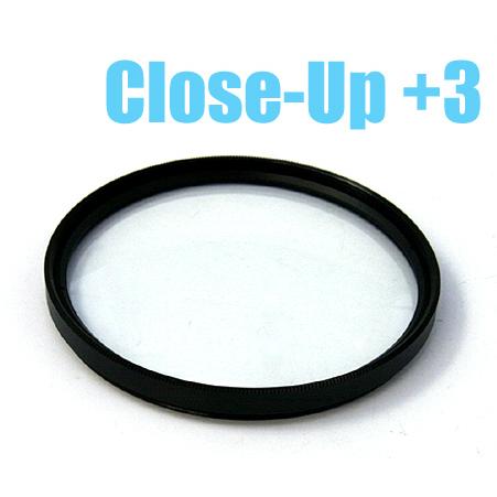 クローズアップレンズ（+3）　フィルター径62mm