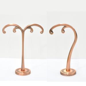 ピアススタンド ツリー型 ピアスホルダー(ブロンズ)2個セッ...