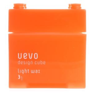 ウェーボ デザインキューブ (uevo design cube) ライトワックス 80g ヘアワック...