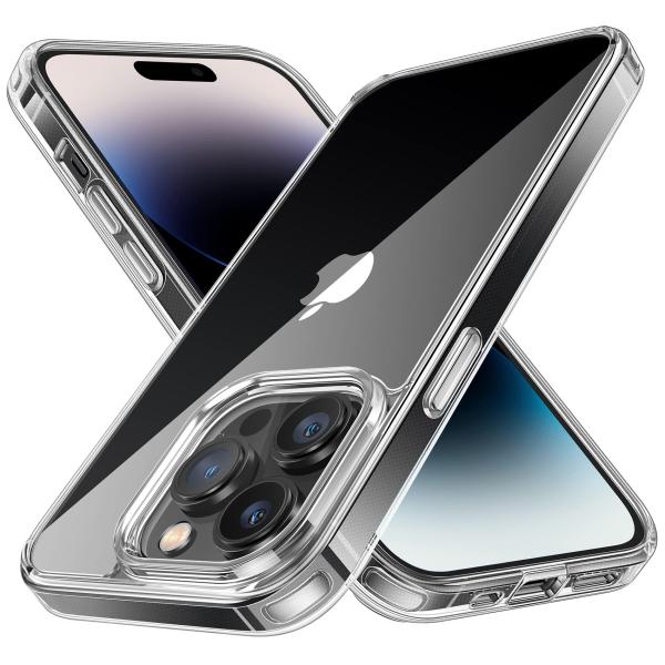 NIMASO クリアケース iPhone14 Pro Max 用 保護ケース 米軍MIL規格 SGS...