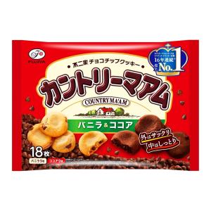 不二家 カントリーマアム バニラ＆ココア 18枚