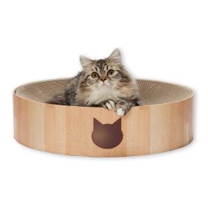猫壱 necoichi バリバリボウルXL ライトブラウン