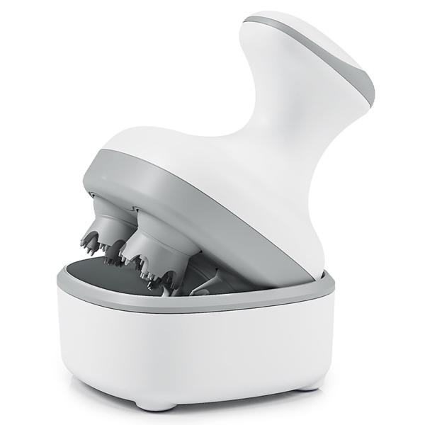電動頭皮ブラシ IPX6防水 乾湿両用 3種類動作モード ギフト リラクゼーション器 コードレス U...