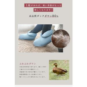 クーポンで3229円 ダウンシューズ ダウン8...の詳細画像3